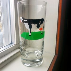 Tastesetter Cow Print Glass